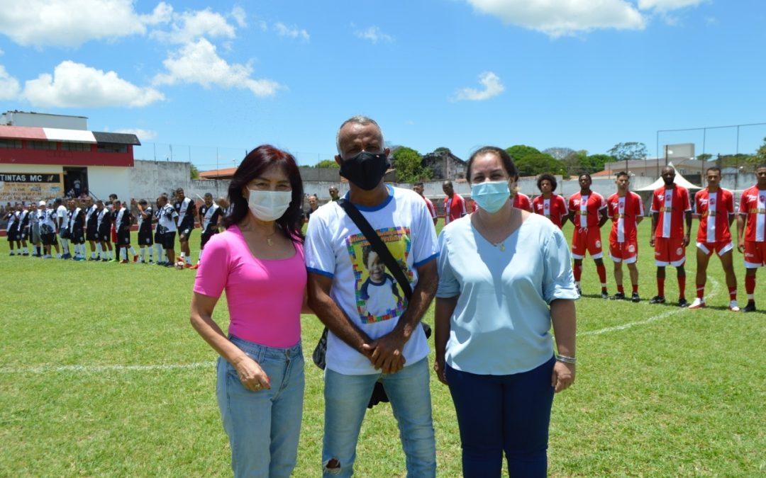 KEIKO OTA PARTICIPA DE FINAL DO CAMPEONATO MUNICIPAL DE FUTEBOL